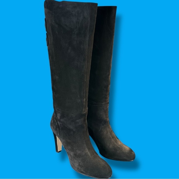 NWT Sarah Flint ‘Marina 85’ Boot in “Black Crosta Suede Leather” Size 11 - Picture 10 of 16